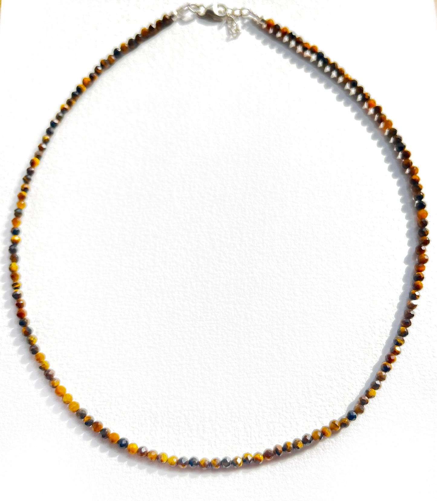 TIGER EYE - Solar Plexus Chakra