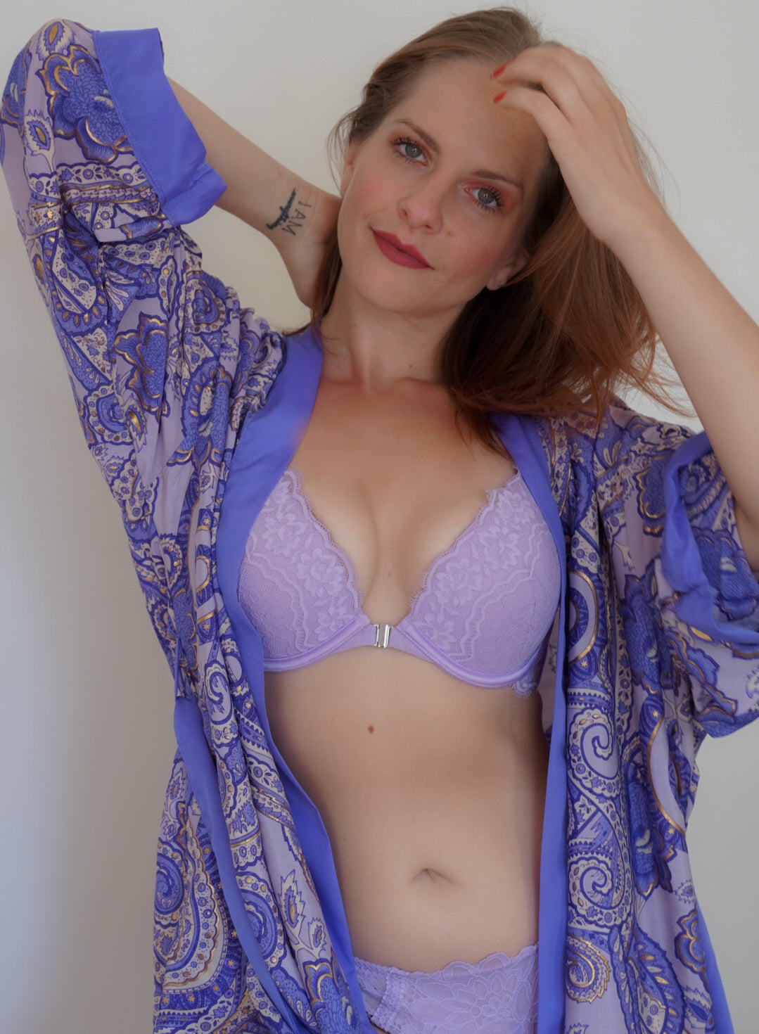 Kimono Lingerie Lavender