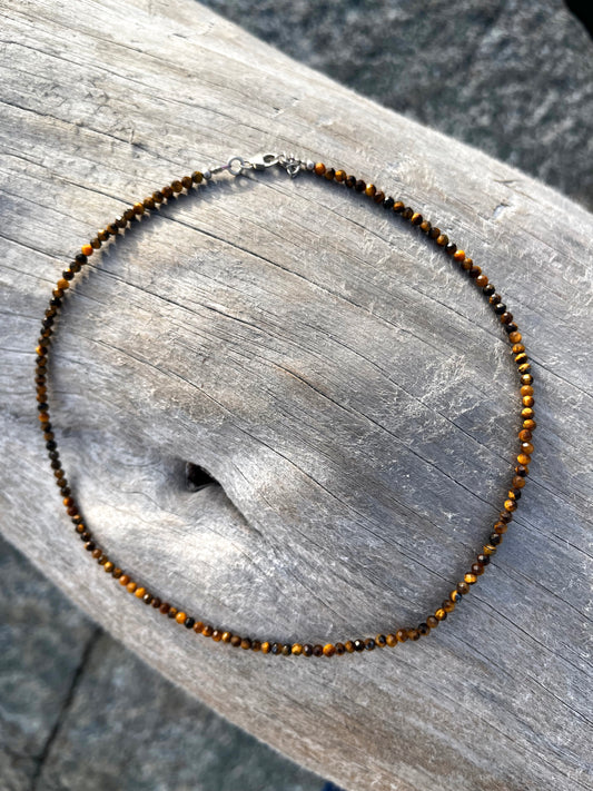 TIGER EYE - Solar Plexus Chakra