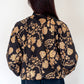 Elvira - Bomber Jacket Golden Flowers